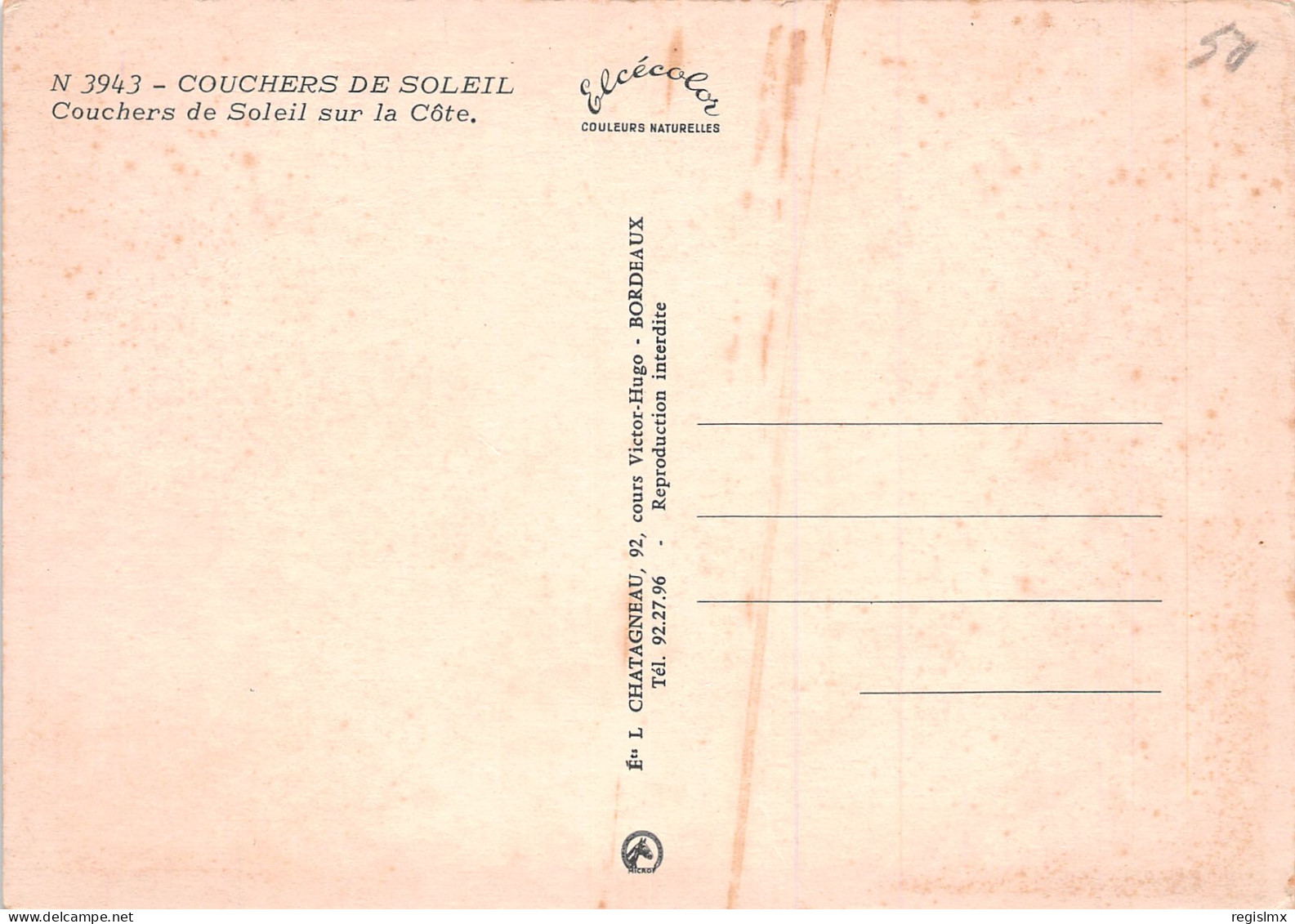 TH-THEME COUCHER DE SOLEIL-N°T2678-B/0059 - Autres & Non Classés