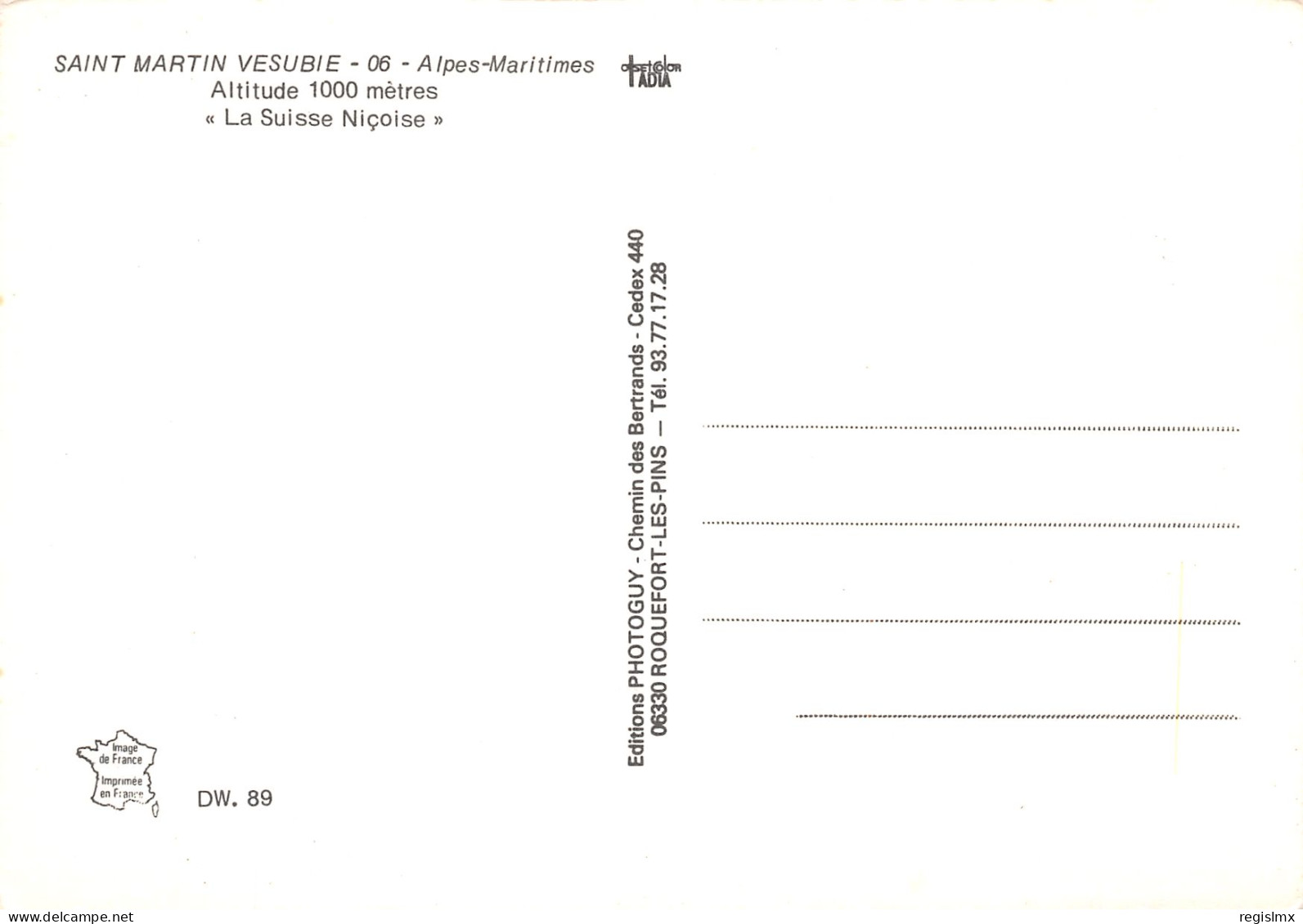 06-SAINT MARTIN VESUBIE-N°T2678-B/0013 - Saint-Martin-Vésubie