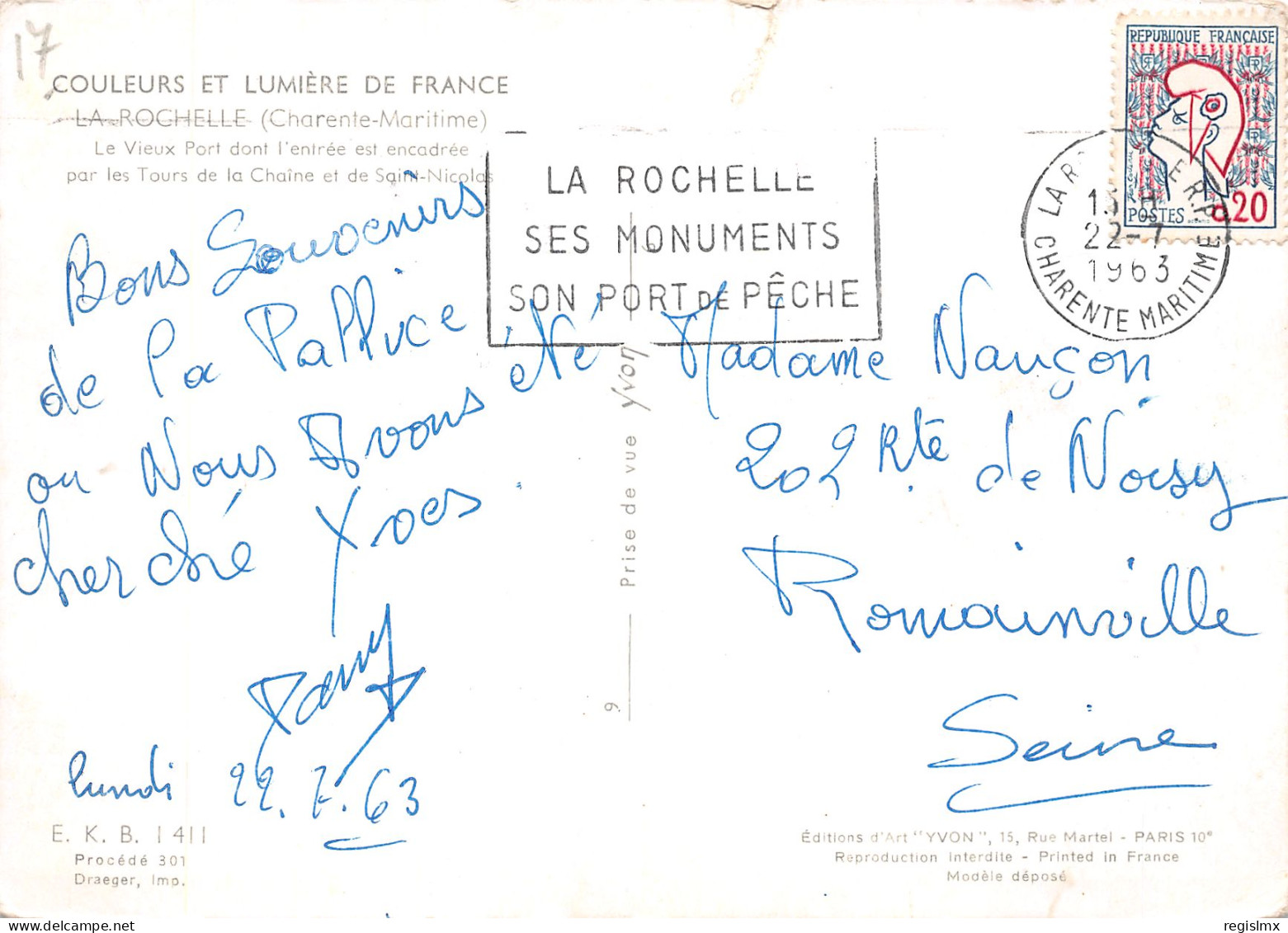 17-LA ROCHELLE-N°T2678-A/0065 - La Rochelle
