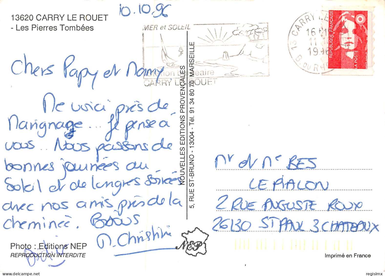 13-CARRY LE ROUET-N°T2677-D/0367 - Carry-le-Rouet