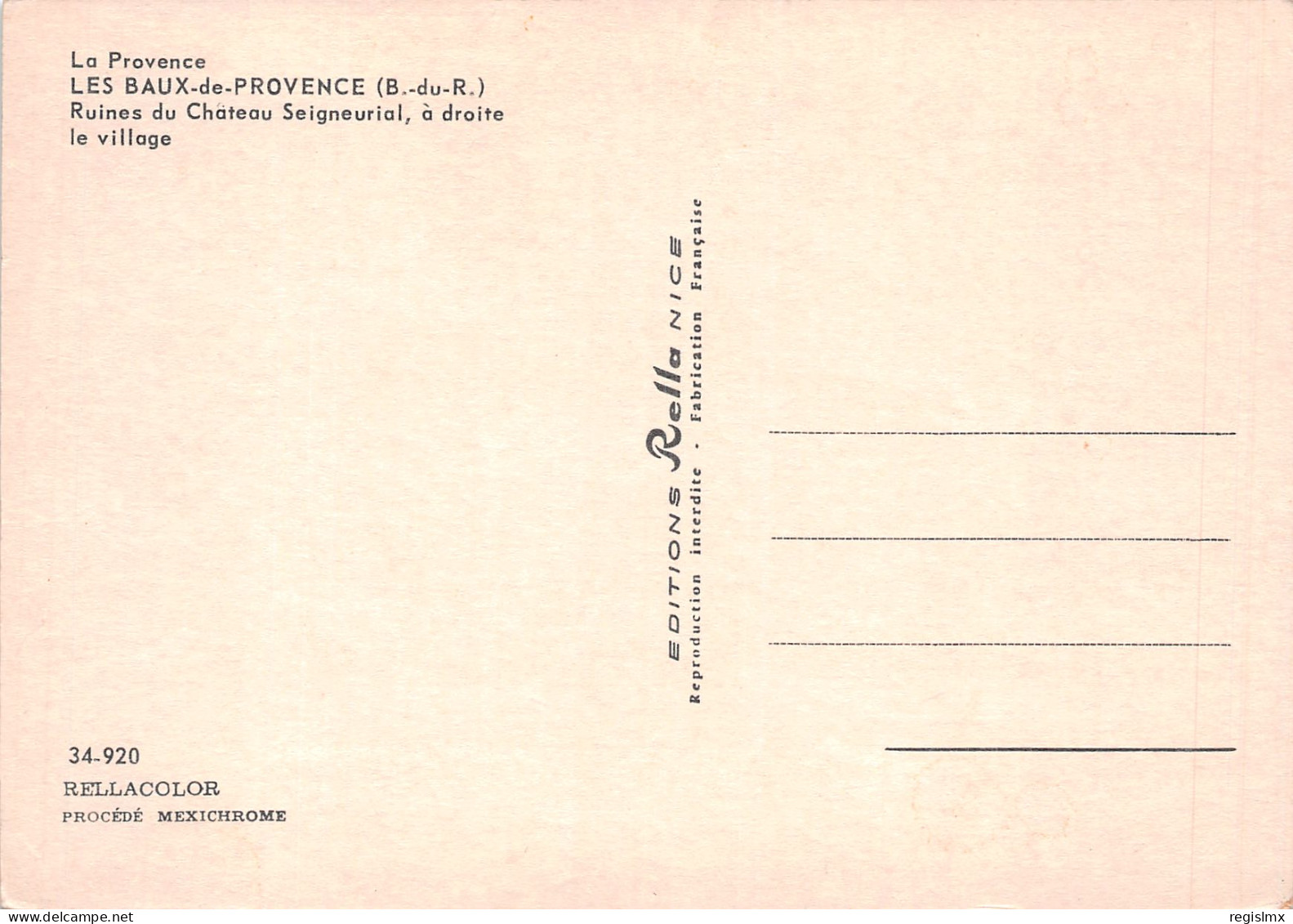 13-LES BAUX DE PROVENCE-N°T2678-C/0253 - Les-Baux-de-Provence