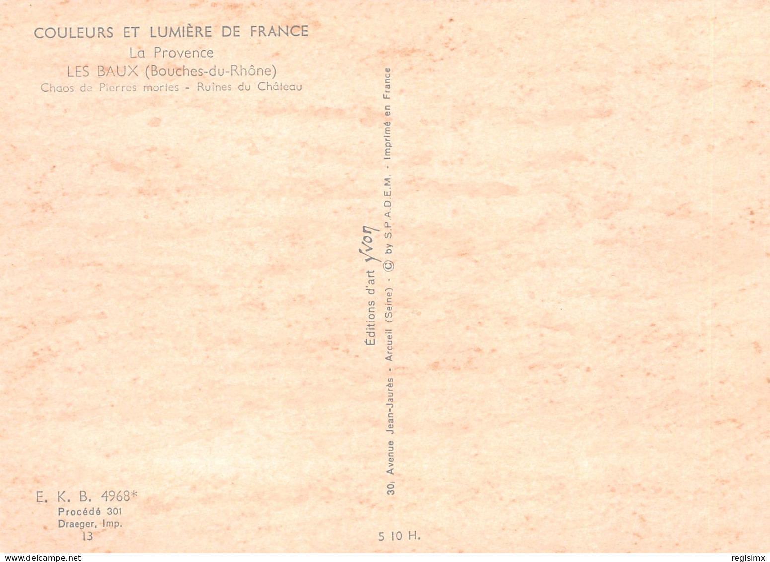 13-LES BAUX DE PROVENCE-N°T2678-C/0187 - Les-Baux-de-Provence