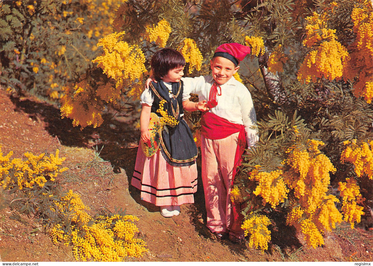 06-COTE D AZUR FOLKLORE ENFANTS EN COSTUMES NICOIS-N°T2679-B/0177 - Other & Unclassified