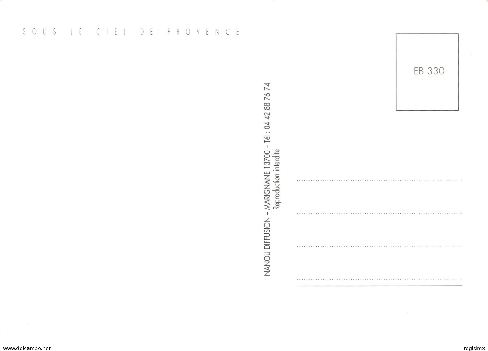 13-PROVENCE-N°T2679-B/0141 - Other & Unclassified