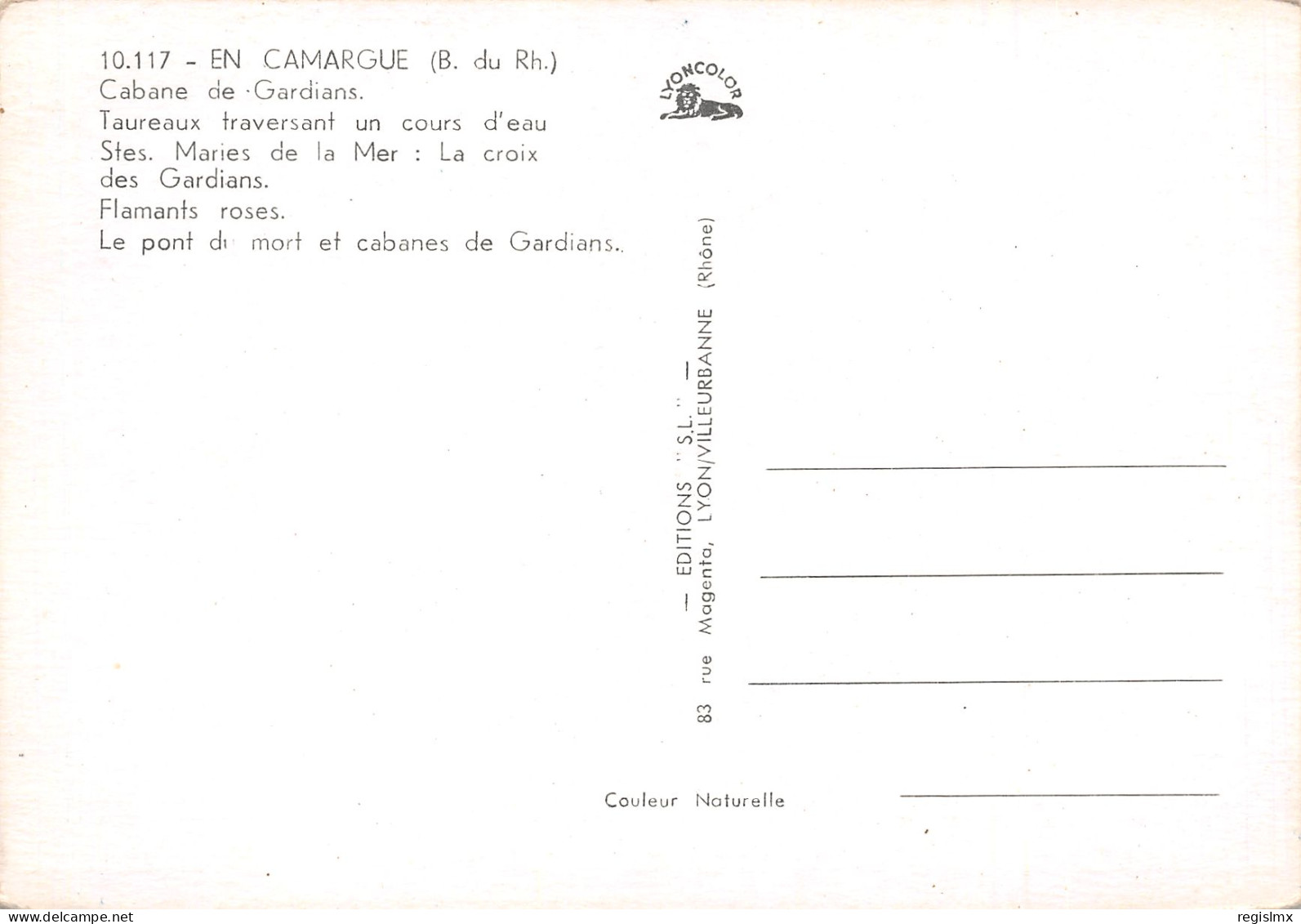 13-CAMARGUE-N°T2679-B/0127 - Andere & Zonder Classificatie