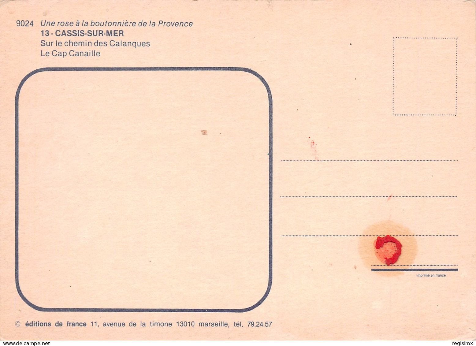 13-CASSIS SUR MER-N°T2679-B/0051 - Cassis