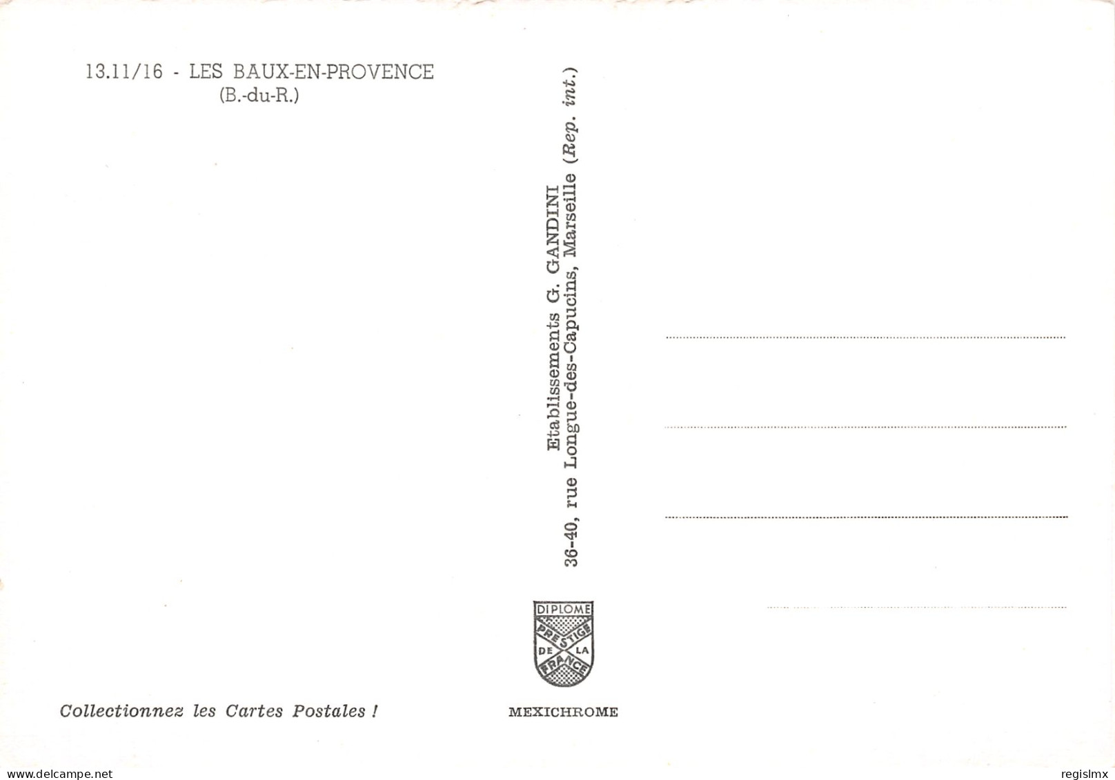 13-LES BAUX DE PROVENCE-N°T2679-B/0041 - Les-Baux-de-Provence