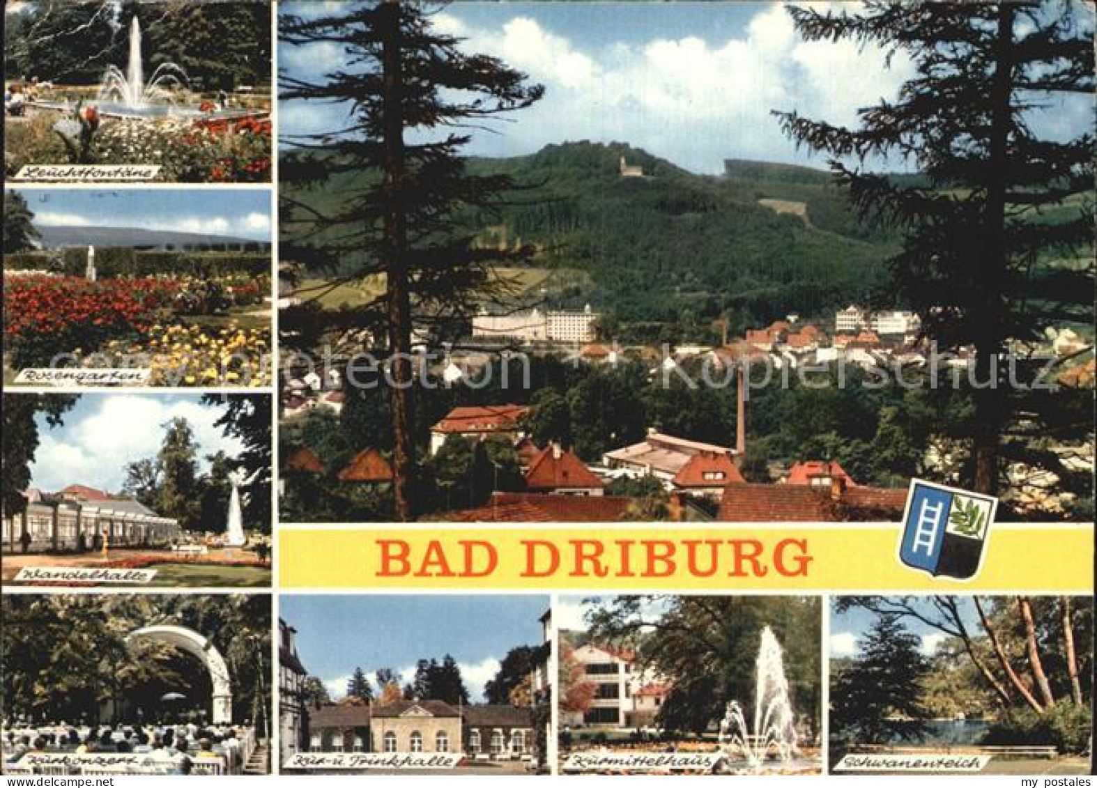 72526437 Bad Driburg Kurmittelhaus Rosengarten Wandelhalle  Alhausen - Bad Driburg