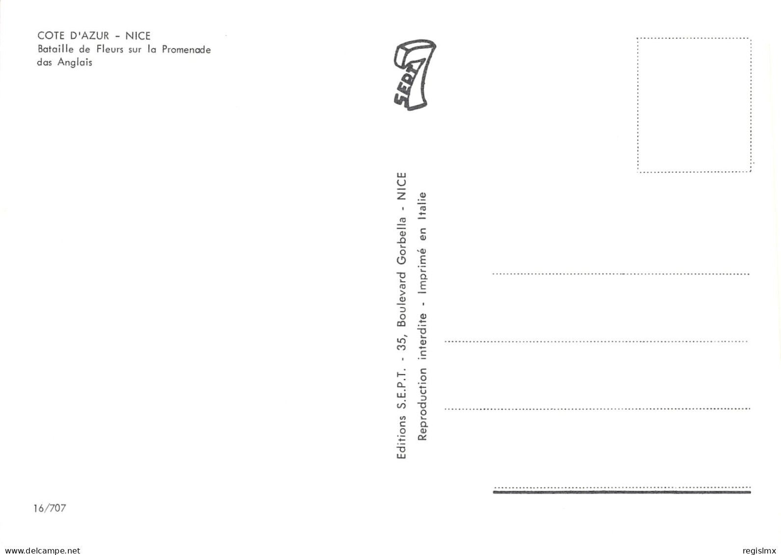 06-NICE-N°T2679-D/0093 - Other & Unclassified