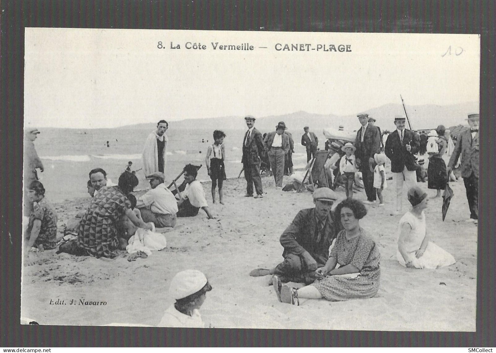 Canet Plage. Lot De 9 Cartes, Scènes De Plage (6002) - Canet Plage