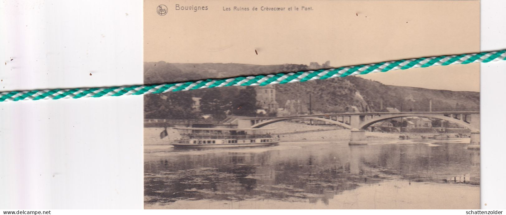 Bouvignes, Les Ruines De Crèvecoeur Et Le Pont - Dinant