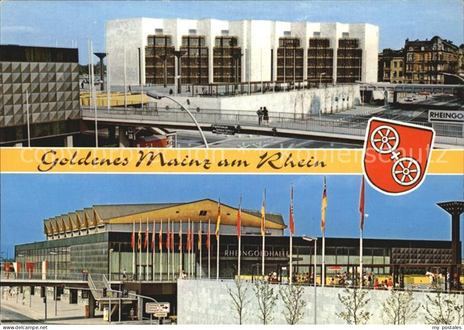 72526289 Mainz Rhein Rheingoldhalle Rathaus Mainz - Mainz
