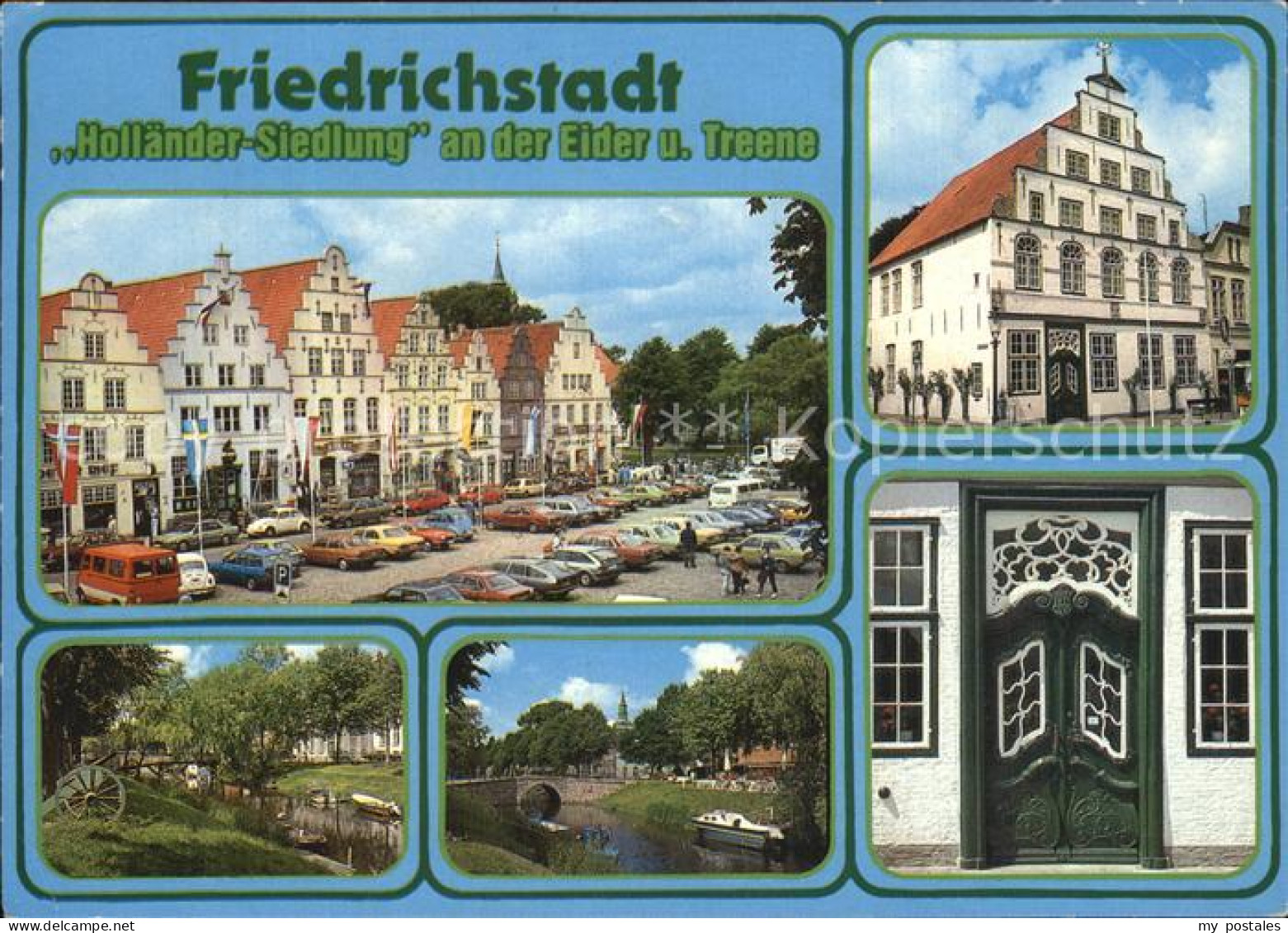 72526276 Friedrichstadt Eider Hollaender Siedlung Marktplatz Eiderpartie Hist Ha - Otros & Sin Clasificación