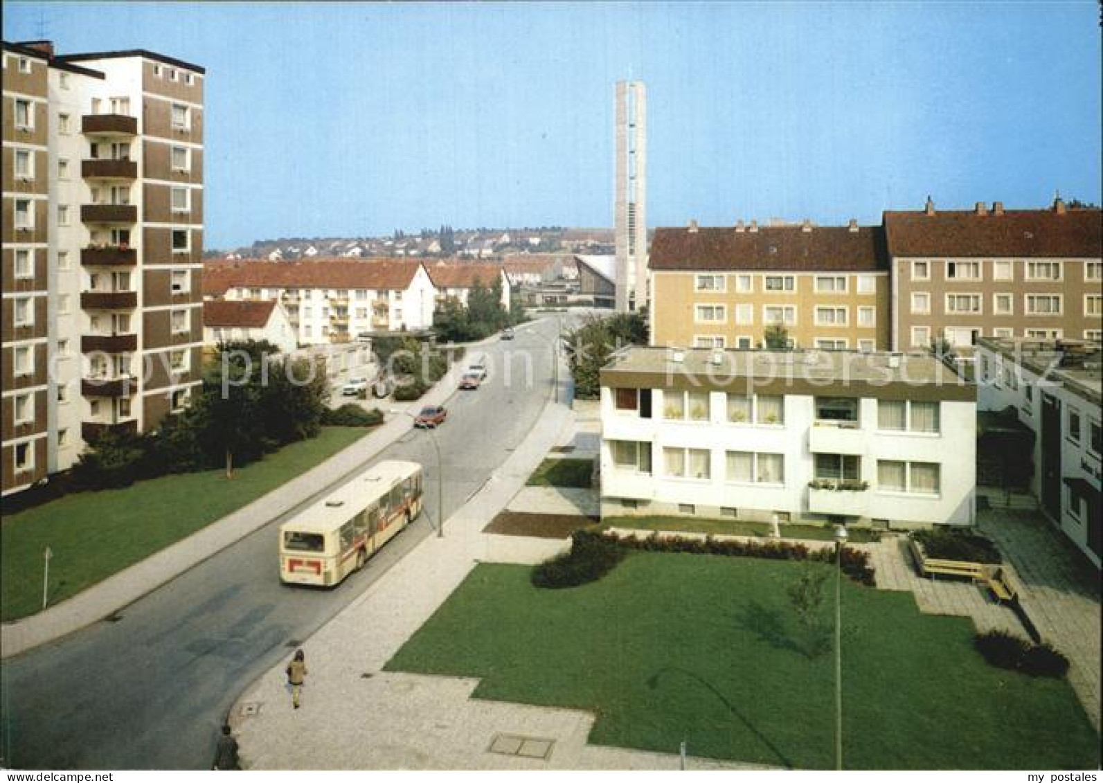 72525922 Bad Salzgitter Suedstadt Mit Eichendorff Platz Und Dreifaltigkeitskirch - Salzgitter