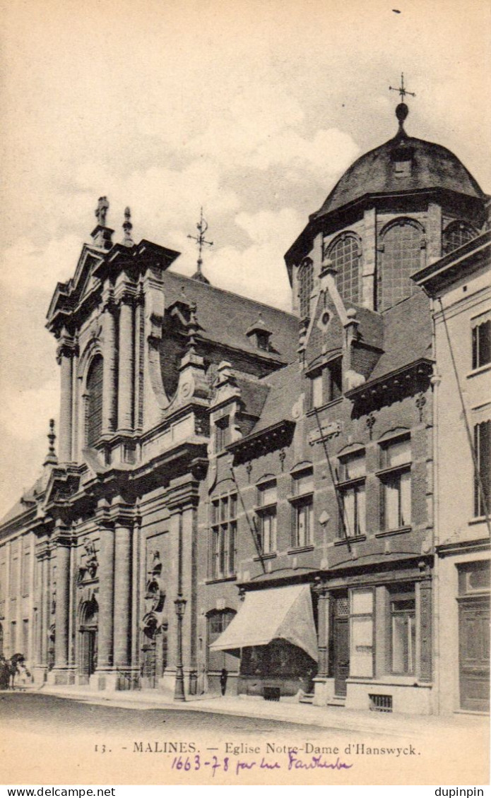 Malines - Eglise Notre-Dame D'Hanswyck - Mechelen