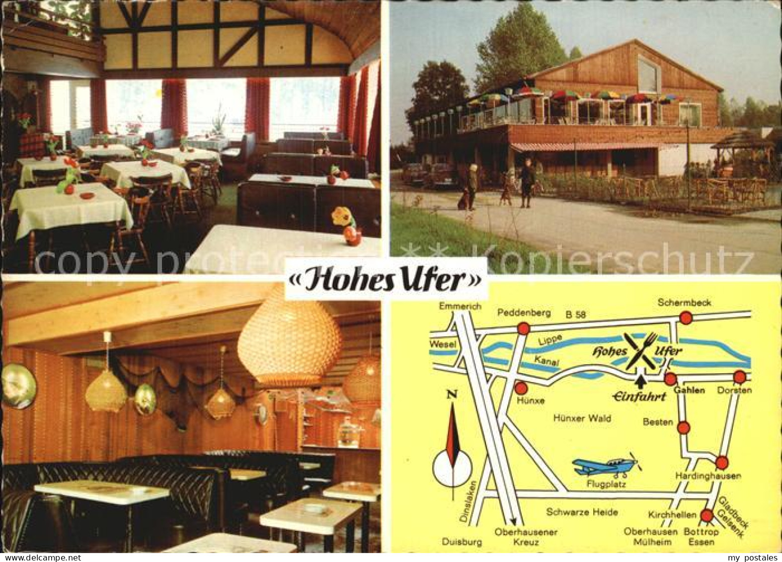 72525709 Gahlen Restaurant Cafe Hohes Ufer  Gahlen - Autres & Non Classés