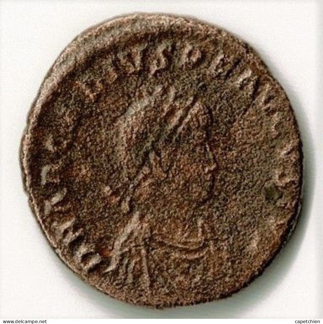 JOLI PETIT BRONZE ROMAIN  / ARCADIUS / 4.86 G  / 21 Mm / - La Fin De L'Empire (363-476)