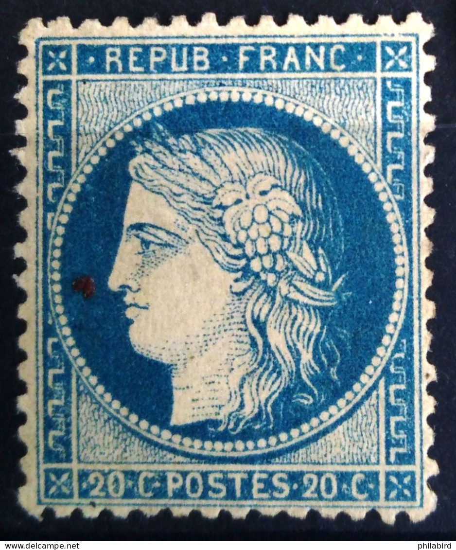 FRANCE                           N° 37                     NEUF*                Cote : 550 € - 1870 Siège De Paris