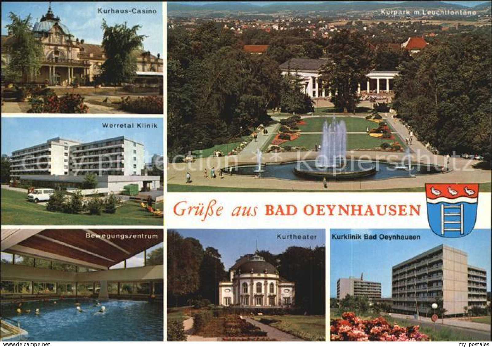 72525577 Bad Oeynhausen Werretal Klinik Kurtheater Kurhaus-Casino Bad Oeynhausen - Bad Oeynhausen