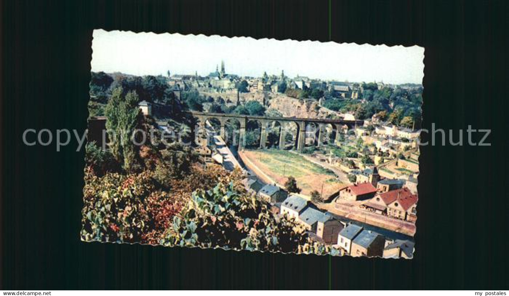 72525510 LUXEMBOURG__Luxemburg Bruecke Panorama - Autres & Non Classés