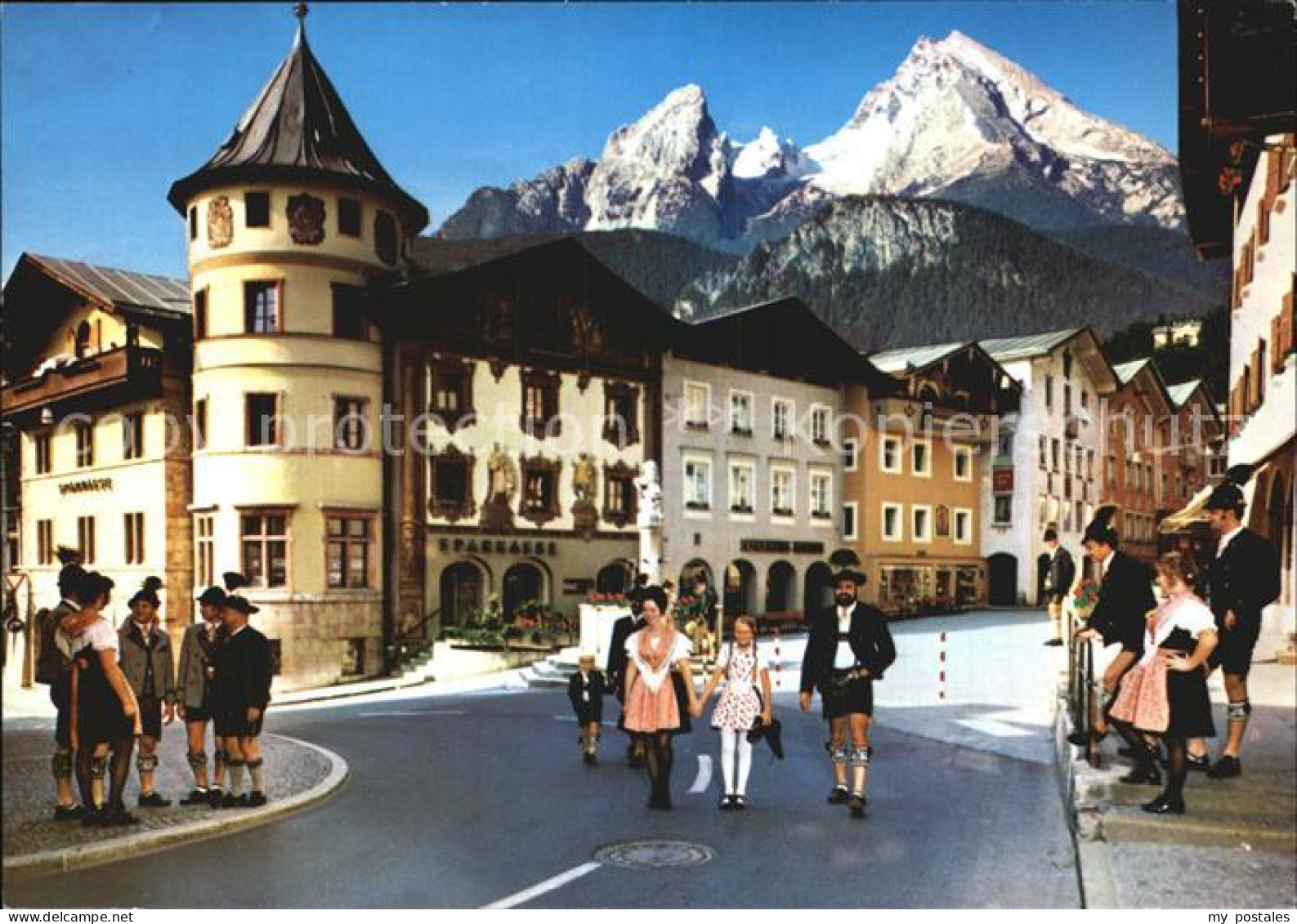 72525457 Berchtesgaden Marktplatz Mit Watzmann Berchtesgaden - Berchtesgaden