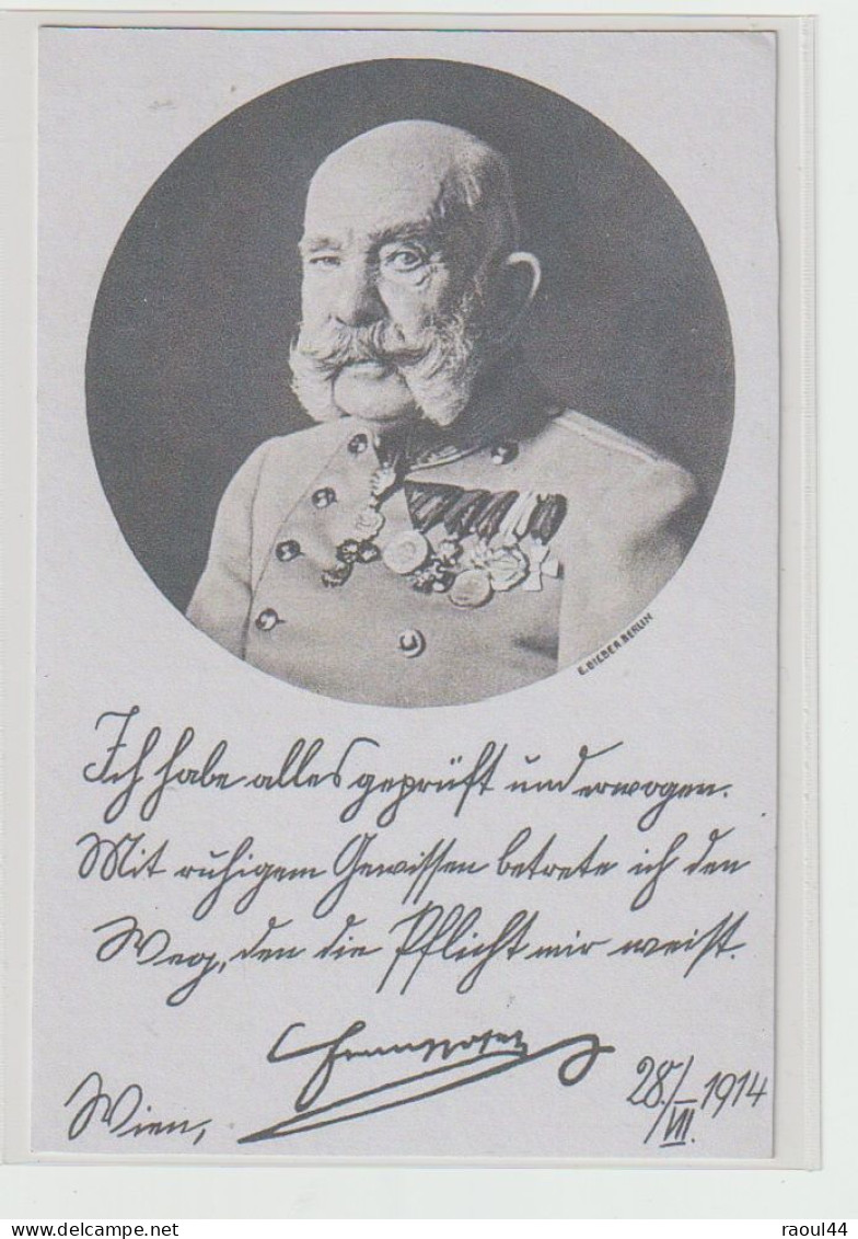 Mobilisation de l'armée autrichienne, 1914. Médaille Goetz + photos