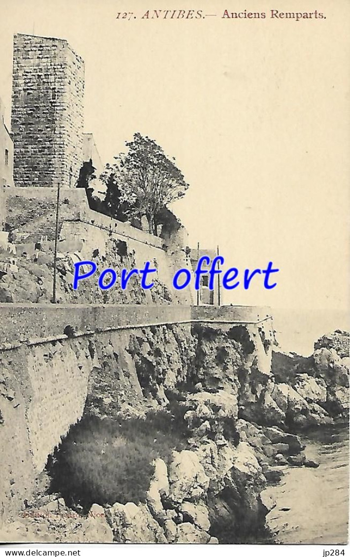 06 - Antibes - Anciens Remparts - Antibes - Les Remparts