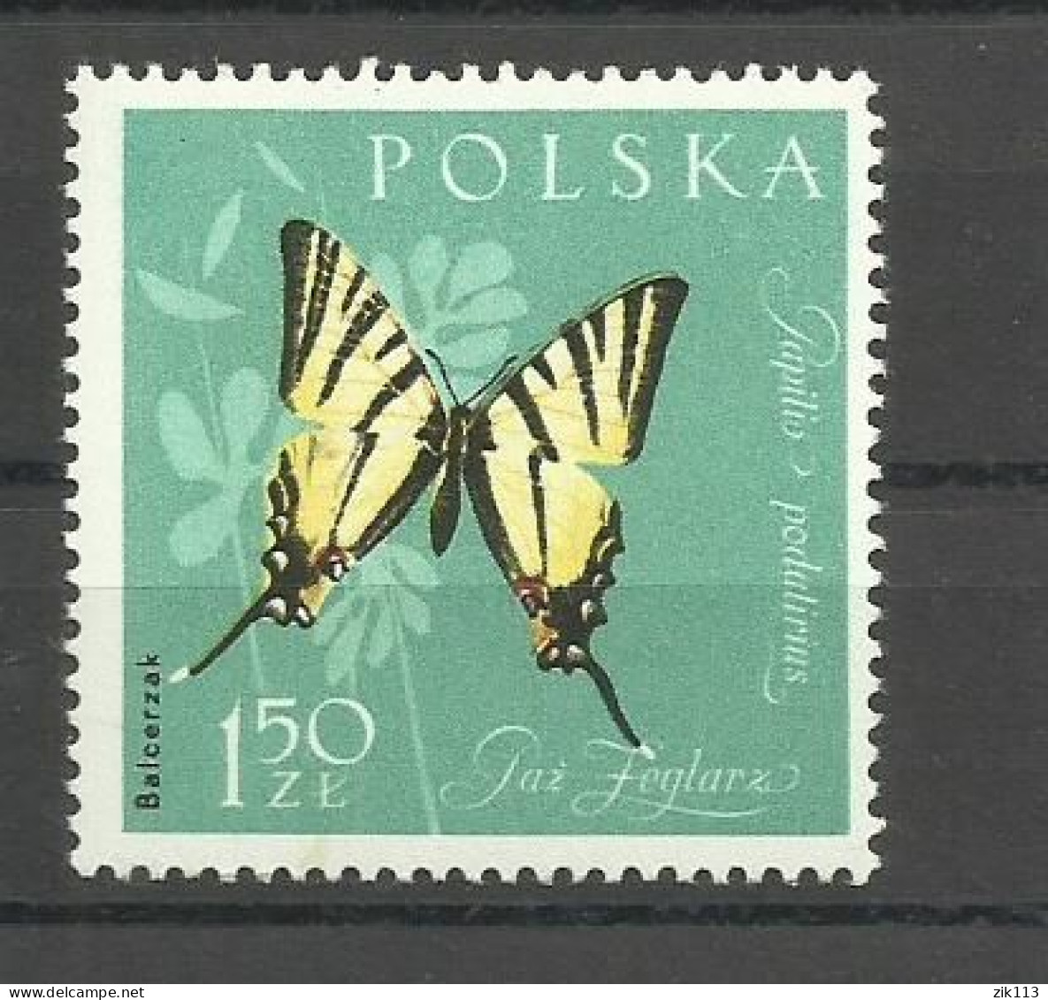 POLAND  1961 - INSECTS,  MNH - Neufs