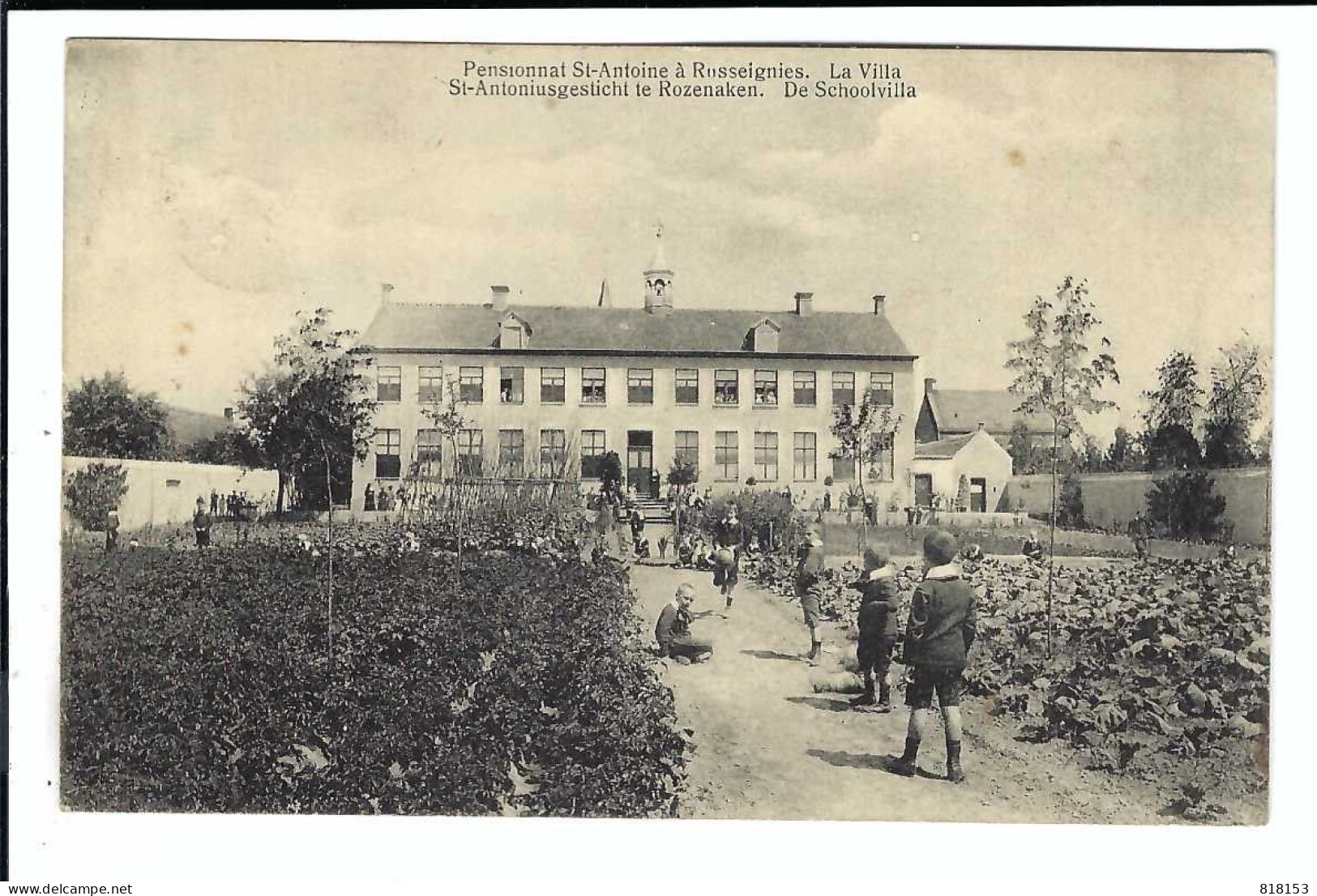 Russeignies Rozenaken  -    Pensionnat St-Antoine   La Villa   De Schoolvilla - Mont-de-l'Enclus