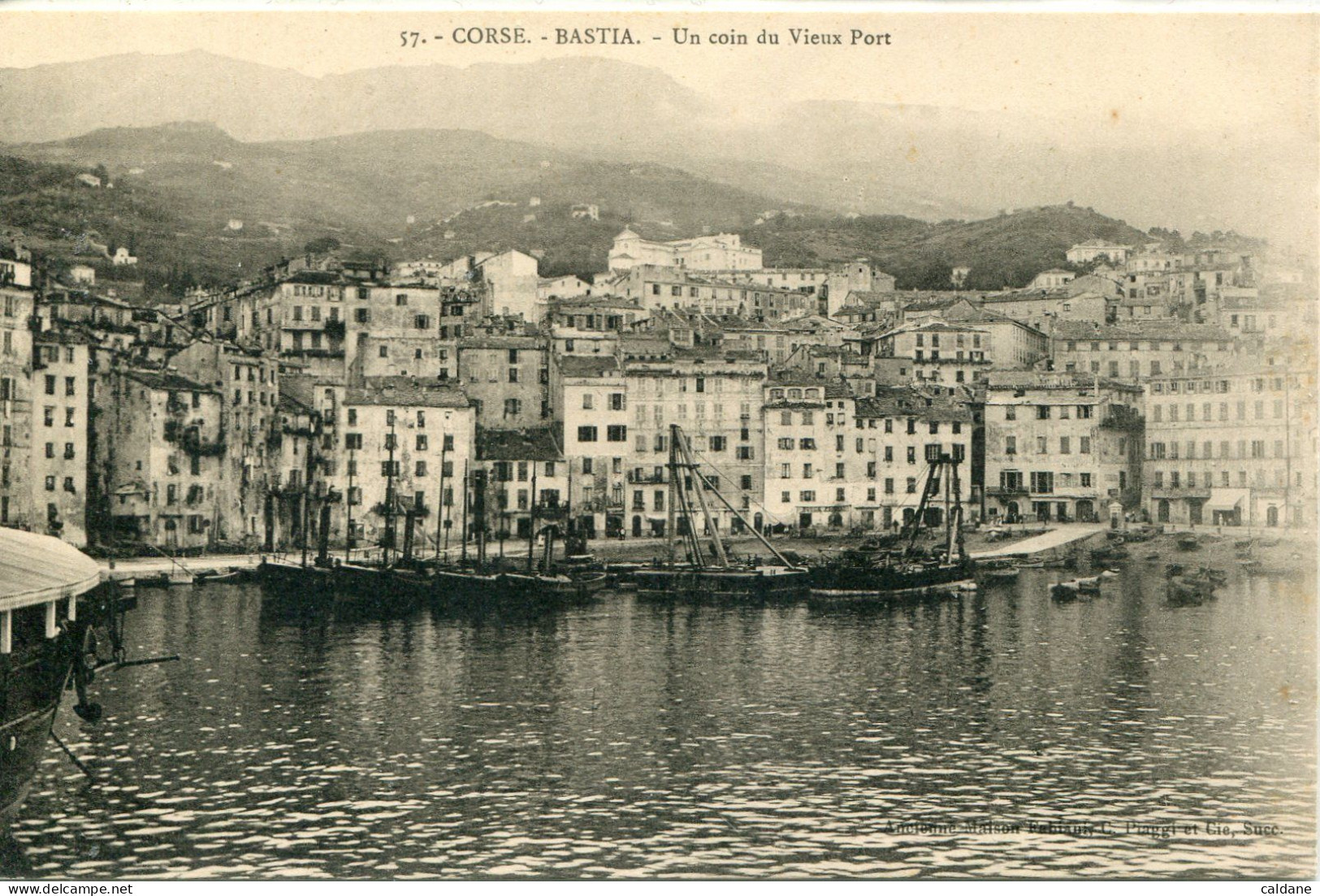 -2B - CORSE  - BASTIA - Un Coin Du Vieux Port - Bastia