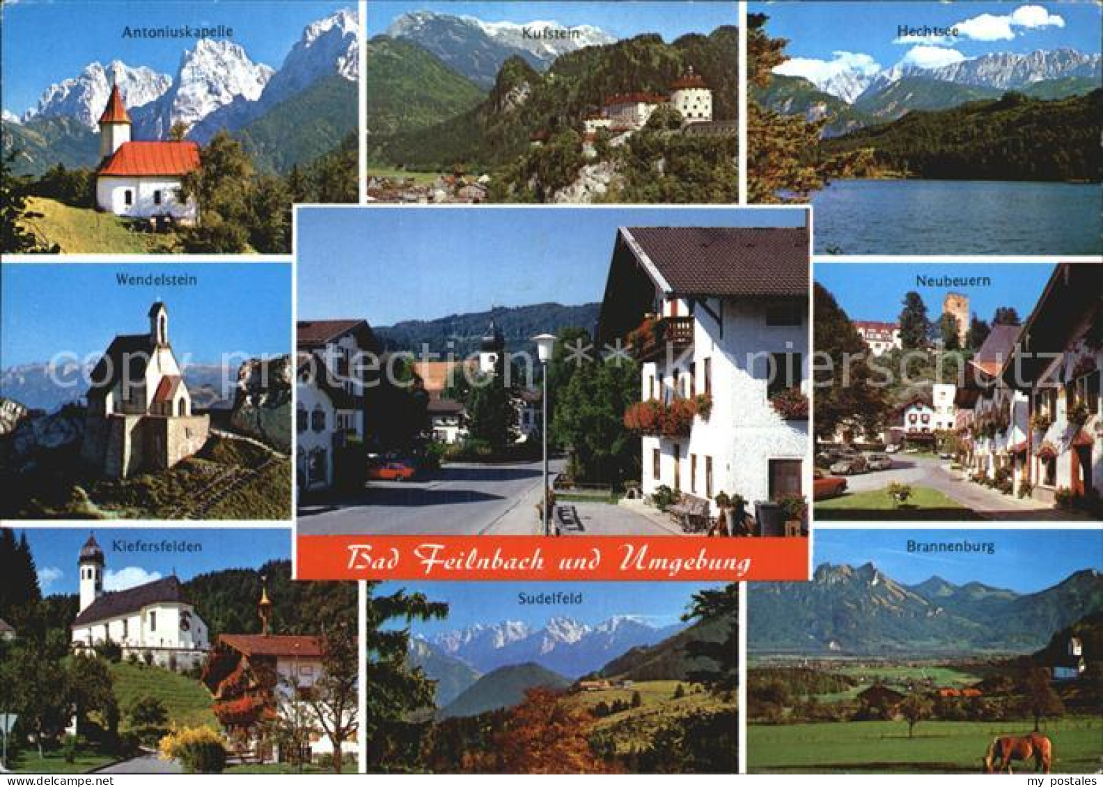 72525244 Bad Feilnbach Antoniuskapelle Kufstein Hechtsee Wendelstein Neubeuern K - Sonstige & Ohne Zuordnung