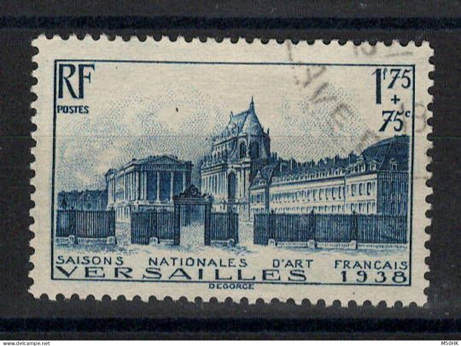YV 379 Oblitere Versailles Cote 21 Euros - Used Stamps