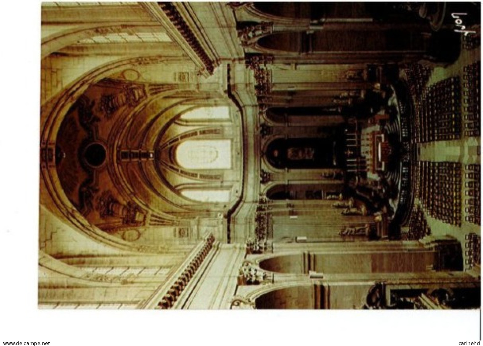 EGLISE ST SULPICE NEF CENTRALE PARIS - Churches