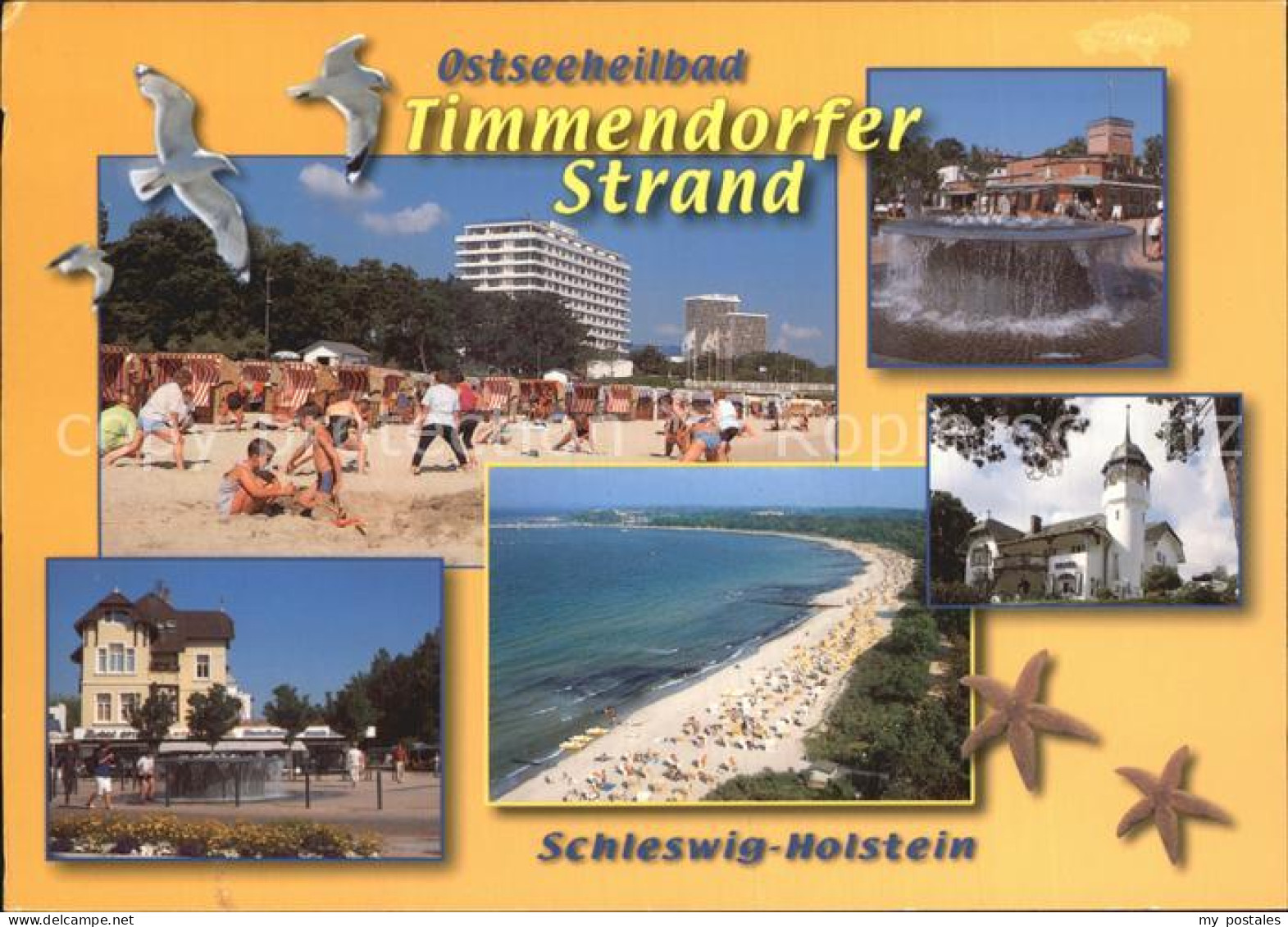 72524831 Timmendorfer Strand Moewe Brunnen Strand  Timmendorfer Strand - Timmendorfer Strand