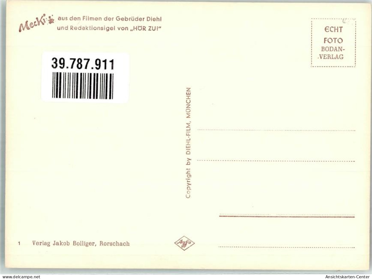 39787911 - Verlag Jakob Bolliger Nr. 1 Familie - Autres & Non Classés