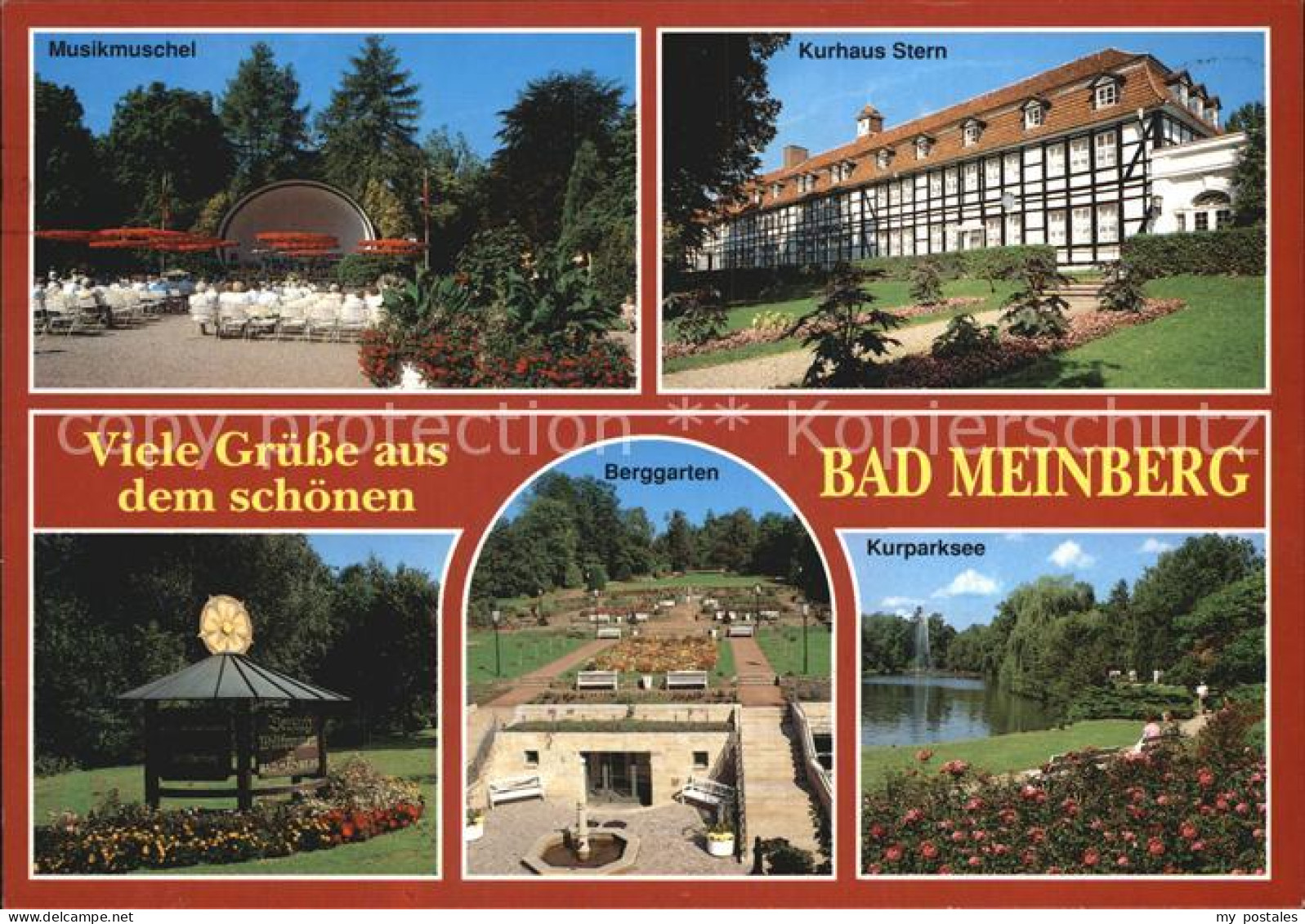 72524729 Bad Meinberg Musikmuschel Kurhaus Stern Berggarten  Bad Meinberg - Bad Meinberg