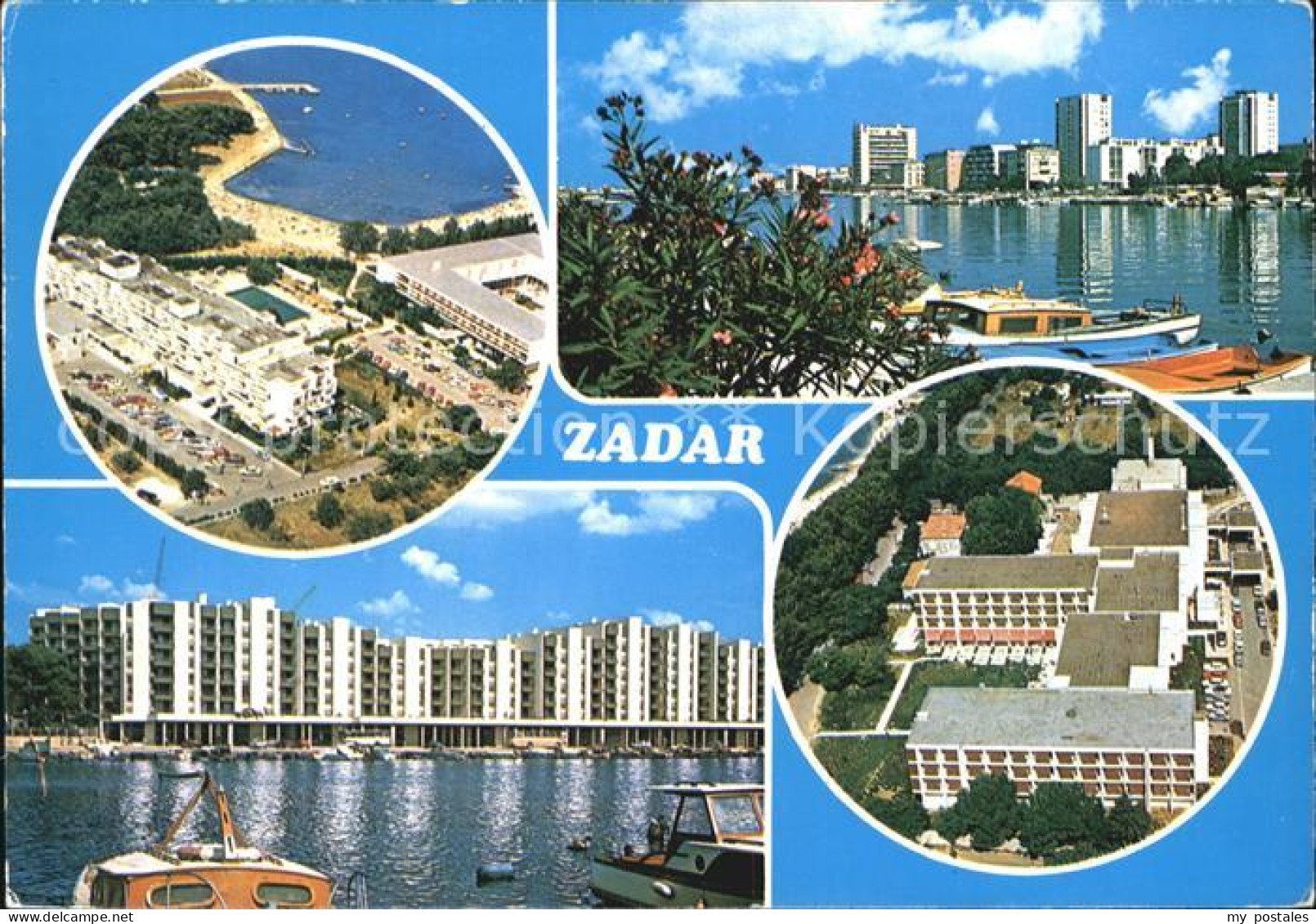 72524714 Zadar Zadra Zara Fliegeraufnahme Croatia - Croatia