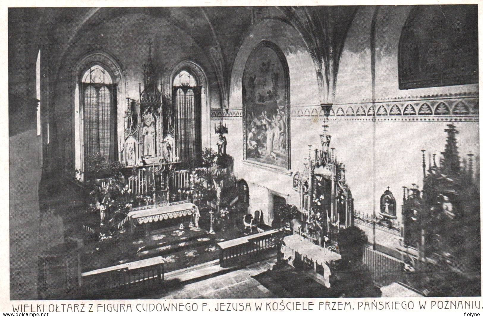 Poznan - Wielki Oltarz Z Figura Cudownego P. Jezusa W Kosciele Przem , Panskiego W Poznaniu - Pologne Poland - Poland