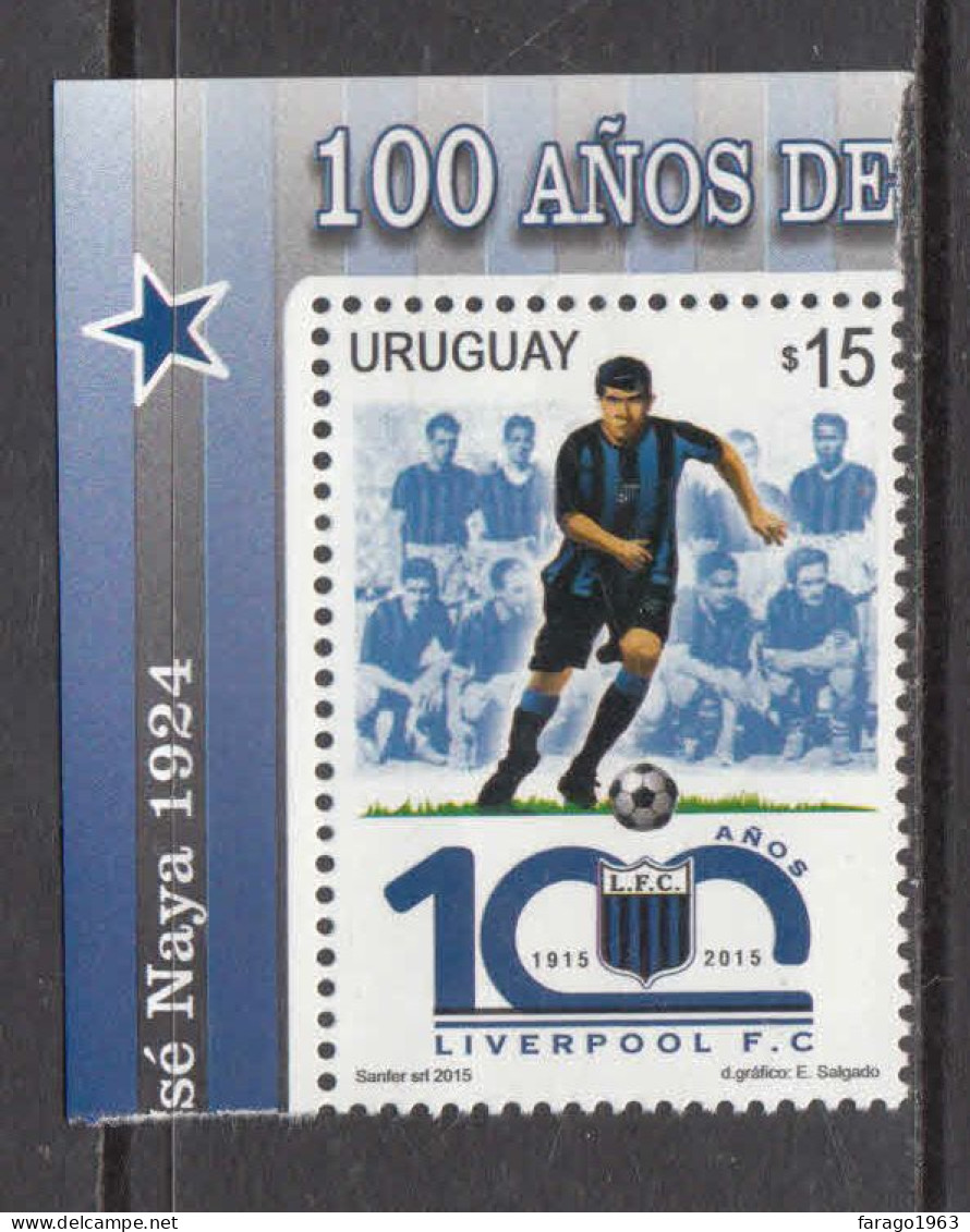 2015 Uruguay Liverpool Football Club Complete Set Of 1 MNH - Uruguay