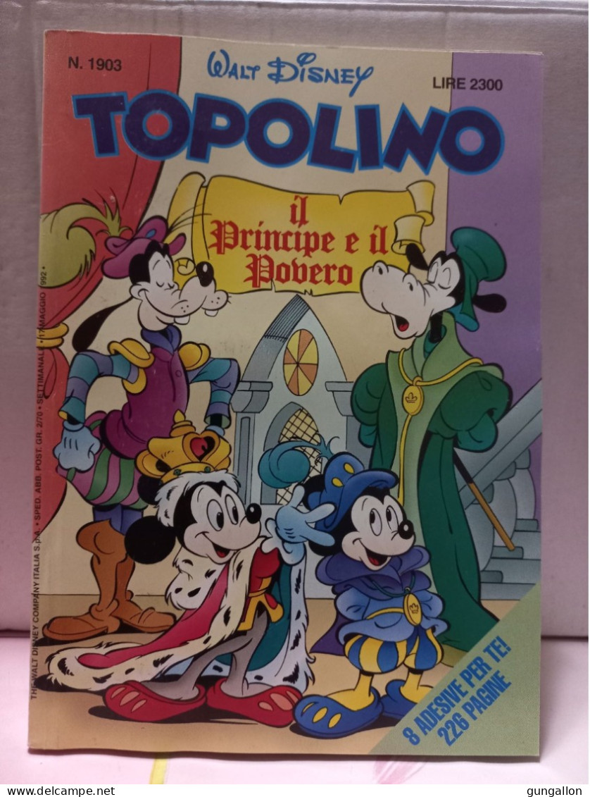 Topolino (Mondadori 1992) N. 1903 - Disney