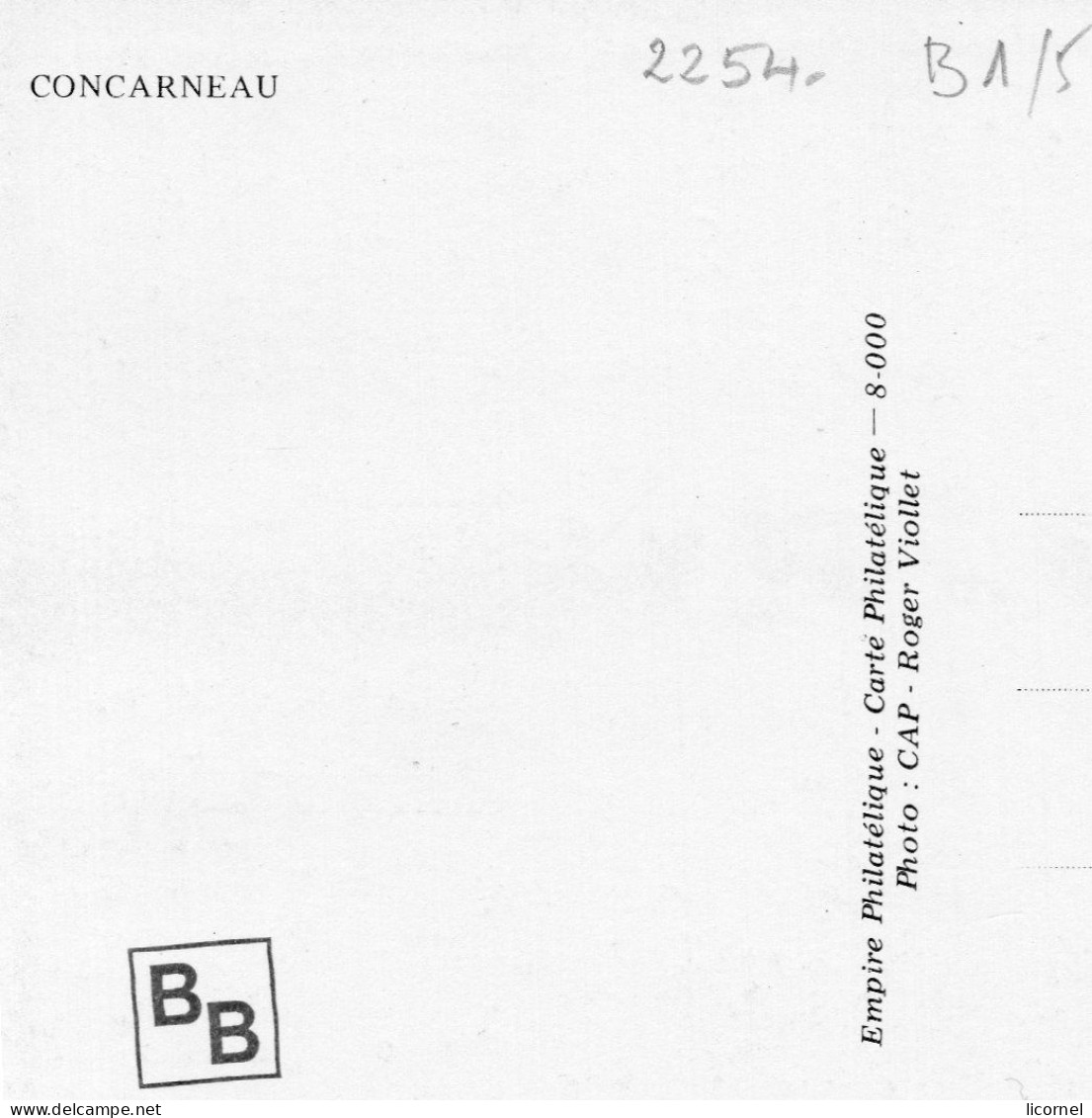 Cartes Maxi  1983 PREMIER JOUR/CONCARNEAU - 1980-1989