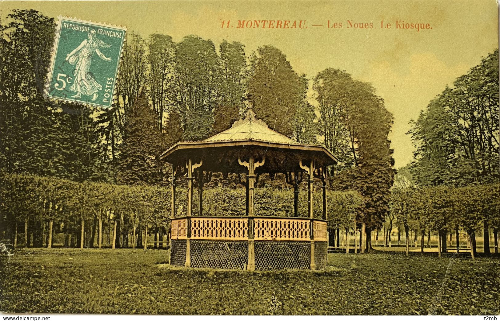 CP (Seine Et Marne). MONTEREAU. Les Noues, Le Kiosque (n°11) - Montereau