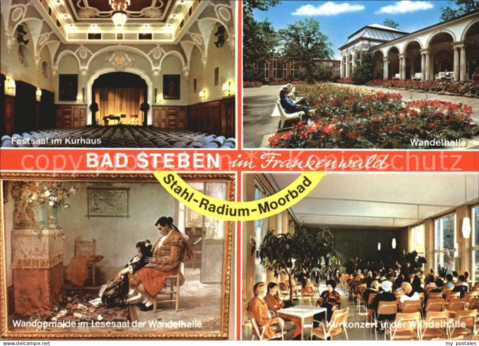 72524636 Bad Steben Wandelhalle Festsaal Kurhaus  Bad Steben - Bad Steben