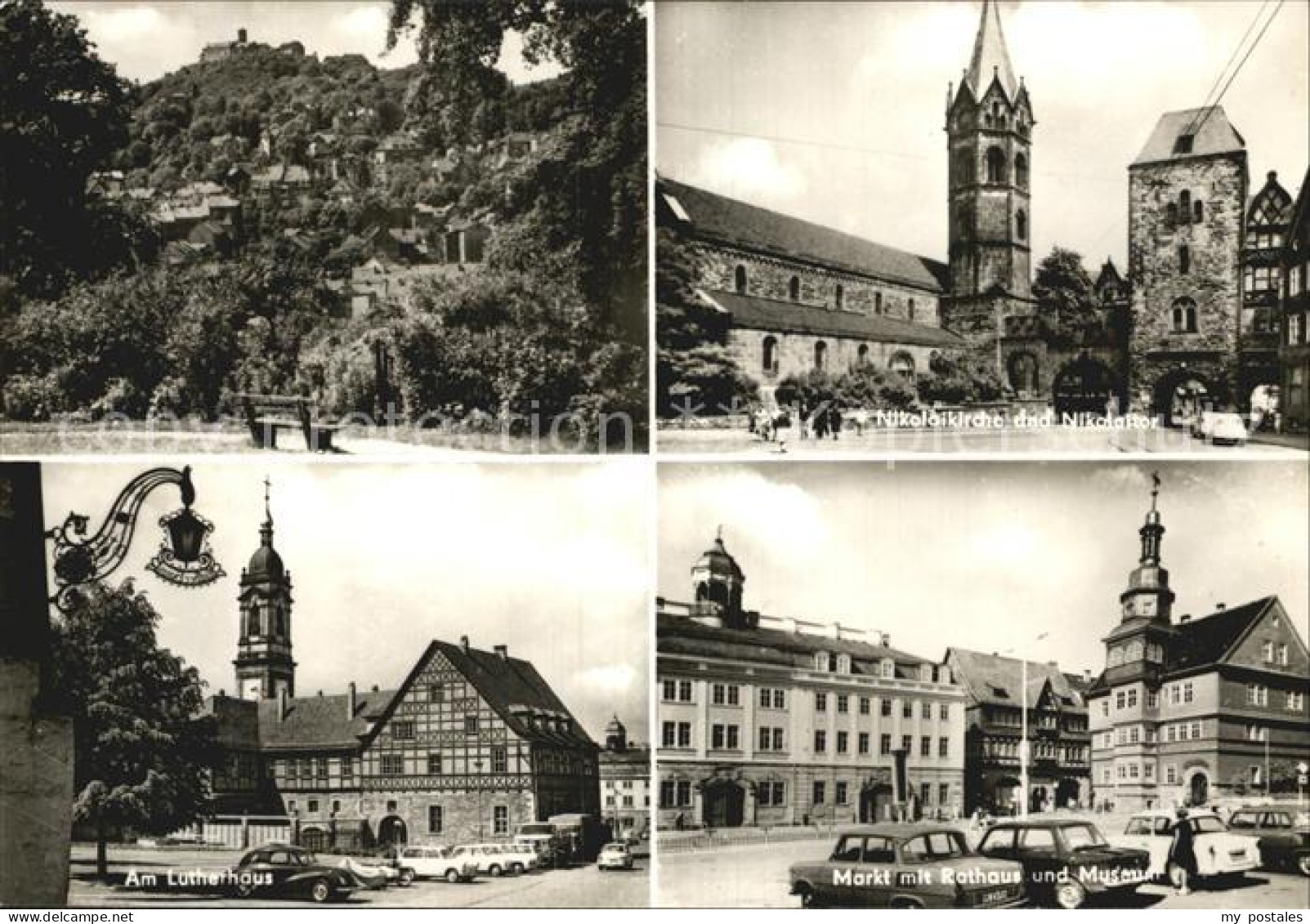 72524556 Eisenach Thueringen Nikolaikirche Tor Markt Rathaus Lutherhaus  Eisenac - Eisenach