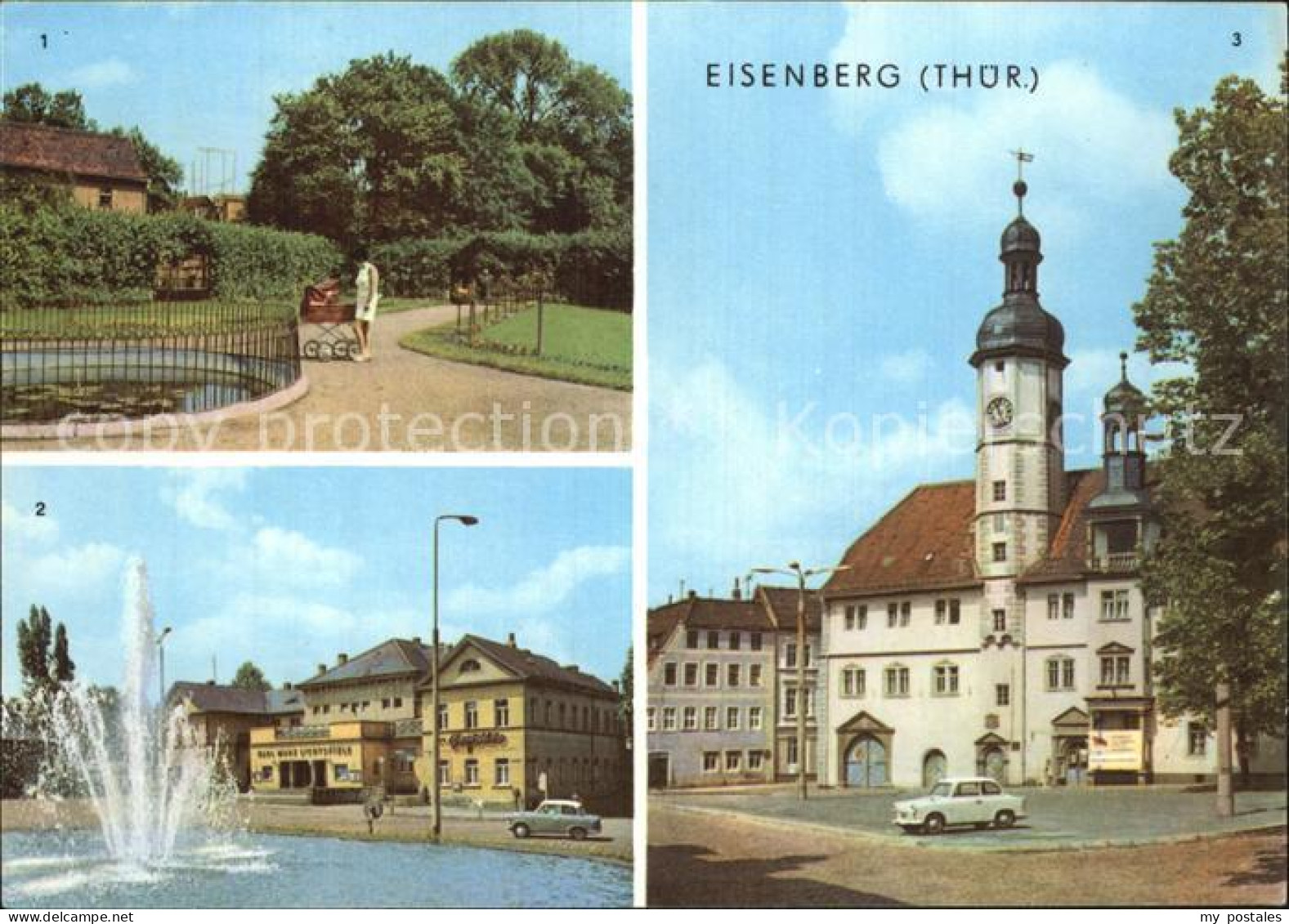 72524549 Eisenberg Thueringen Schlossgarten Platz Der Republik Rathaus Eisenberg - Eisenberg