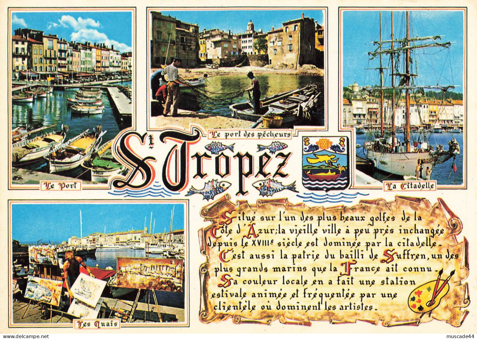 SOUVENIR DE ST TROPEZ - MULTI VUES - Saint-Tropez