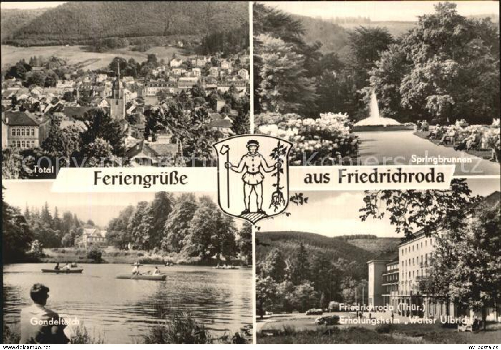 72524537 Friedrichroda Springbrunnen Erholungsheim Walter Ulbricht  Friedrichrod - Friedrichroda