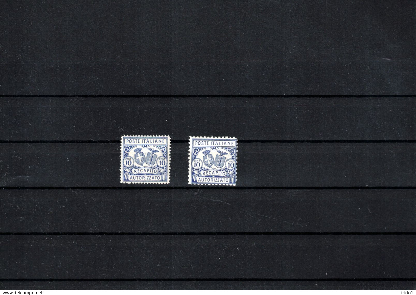 Italy / Italia 1928 Tax Stamps For Delivery Of Letters Postfrisch Mit Falz / Mint Hinged - Dienstzegels