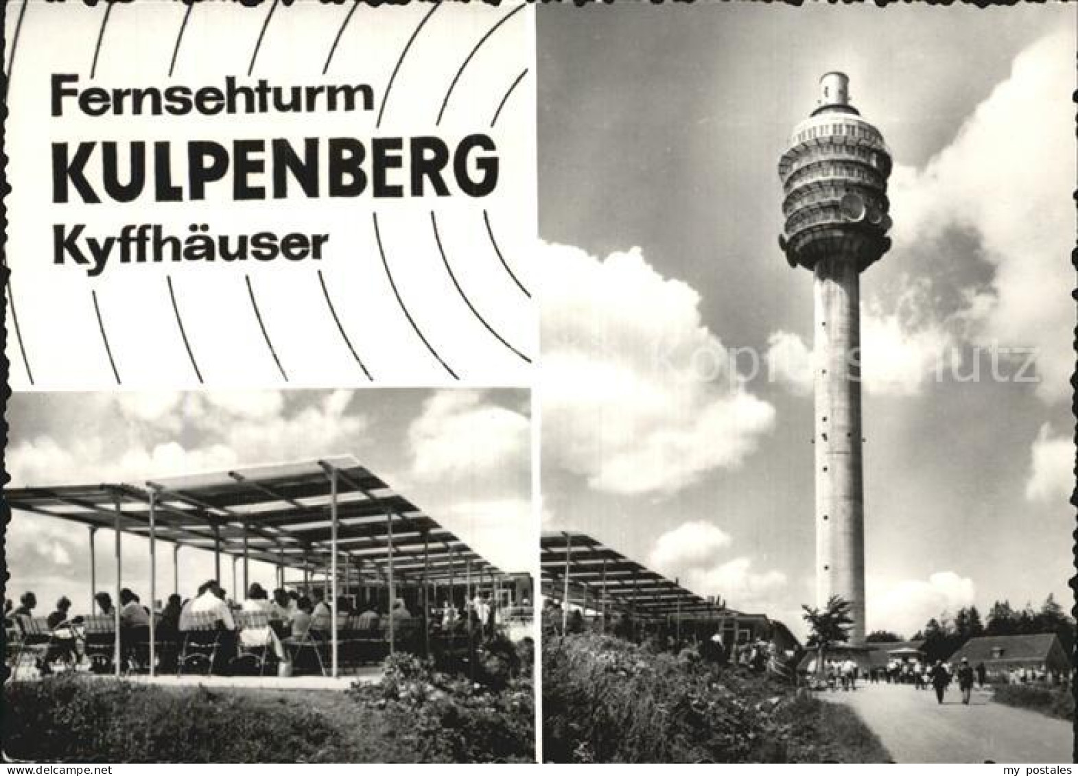 72524504 Kyffhaeuser Fernsehturm Kulpenberg Terrassen-Gaststaette  Kyffhaeuser - Bad Frankenhausen