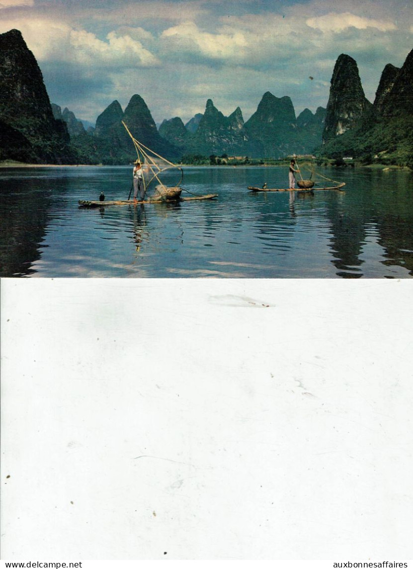 CHINE CHINA /FISHERMEN ON THE LIJIANG RIVER GUILING/C25 - Chine